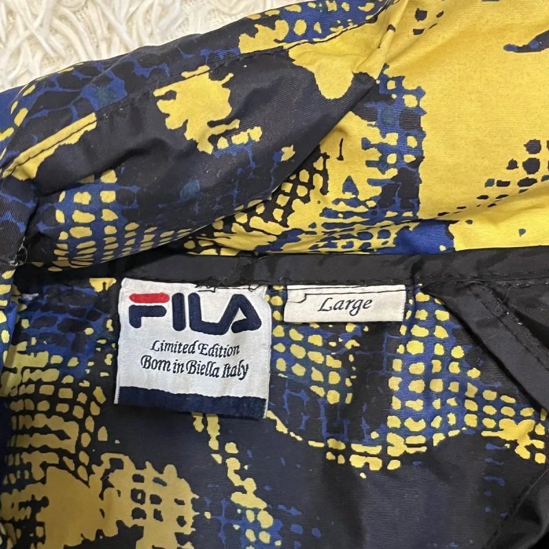 Зимова тепла куртка FILA фірмова оригінал — фото 4