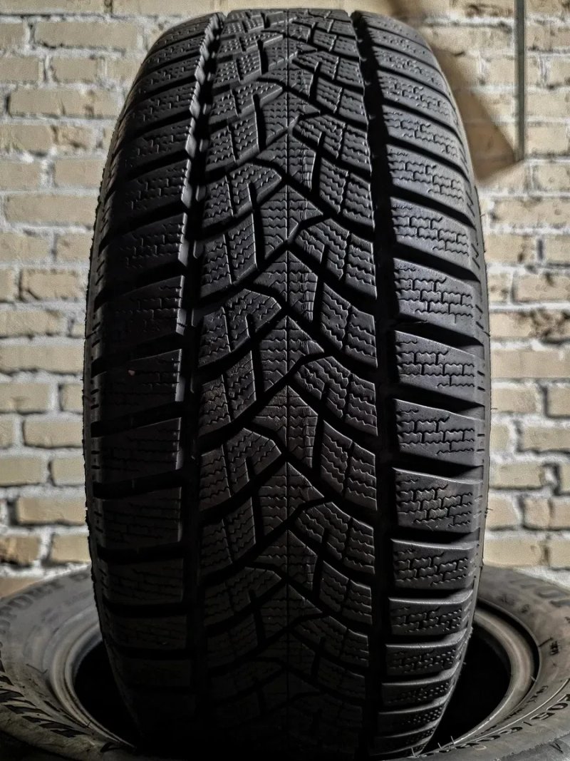 Зимові 205/60r16 Dunlop | 9mm | 2024 | Made in France | Як нові, ідеальний стан, без пошкоджень, без ремонтів, без дефектів | Преміум шини | Комплект — фото 4