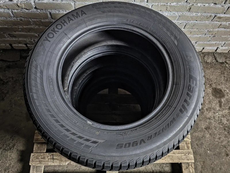 Зимові 225/65r17 Yokohama | 7mm | 2023 | Made in Philippines | Преміум шини | Комплект / 4шт | Ідеальний стан, без пошкоджень, без ремонтів — фото 2
