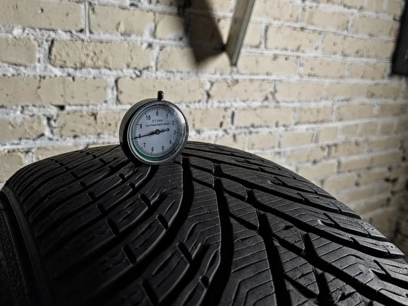 Зимові 235/55r17 Kleber | 2023 | 8/7mm | Made in Romania | Преміум шини | Комплект / 4шт | Ідеальний стан, без пошкоджень, без ремонтів, без дефектів — фото 3