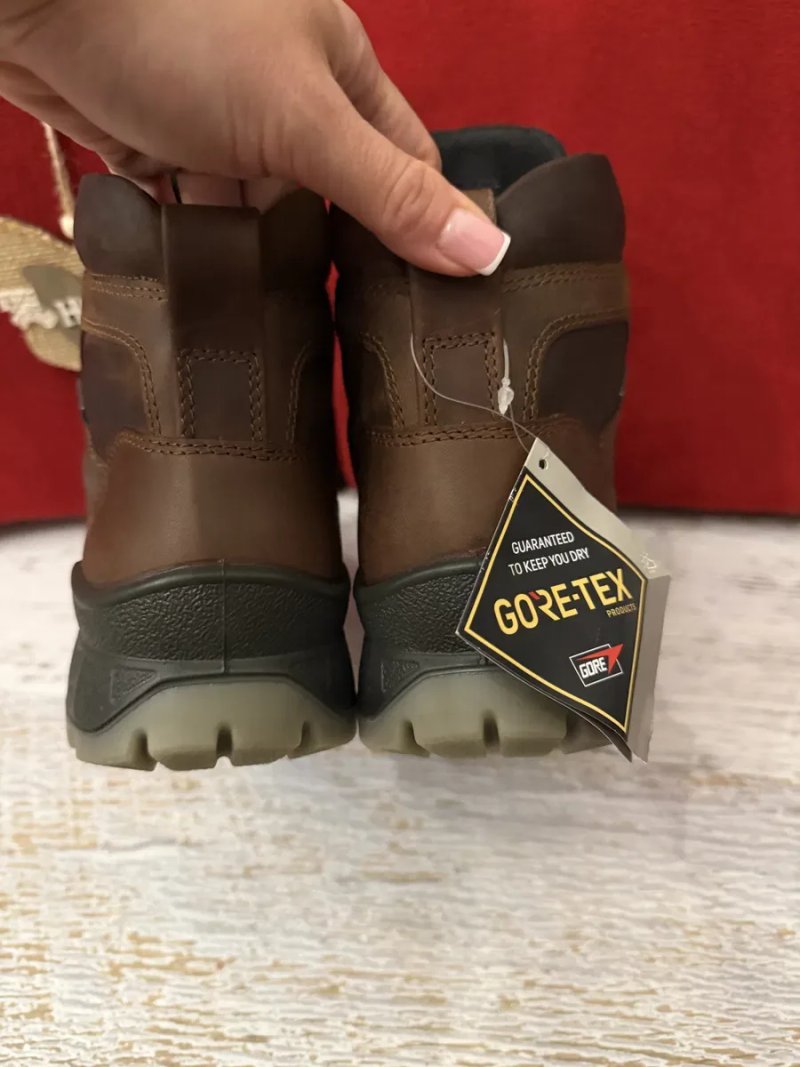 Зимові Ecco,Gore-Tex,із натурального нубука,розмір 41,устілка 27 — фото 4