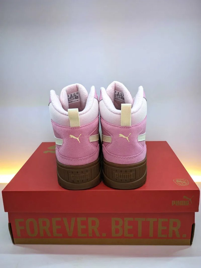 Зимові рожеві Puma Karmen II Idol Mid WTR 37,5 – 38 (24.3 - 24.6 см.) шкіра оригінал — фото 4