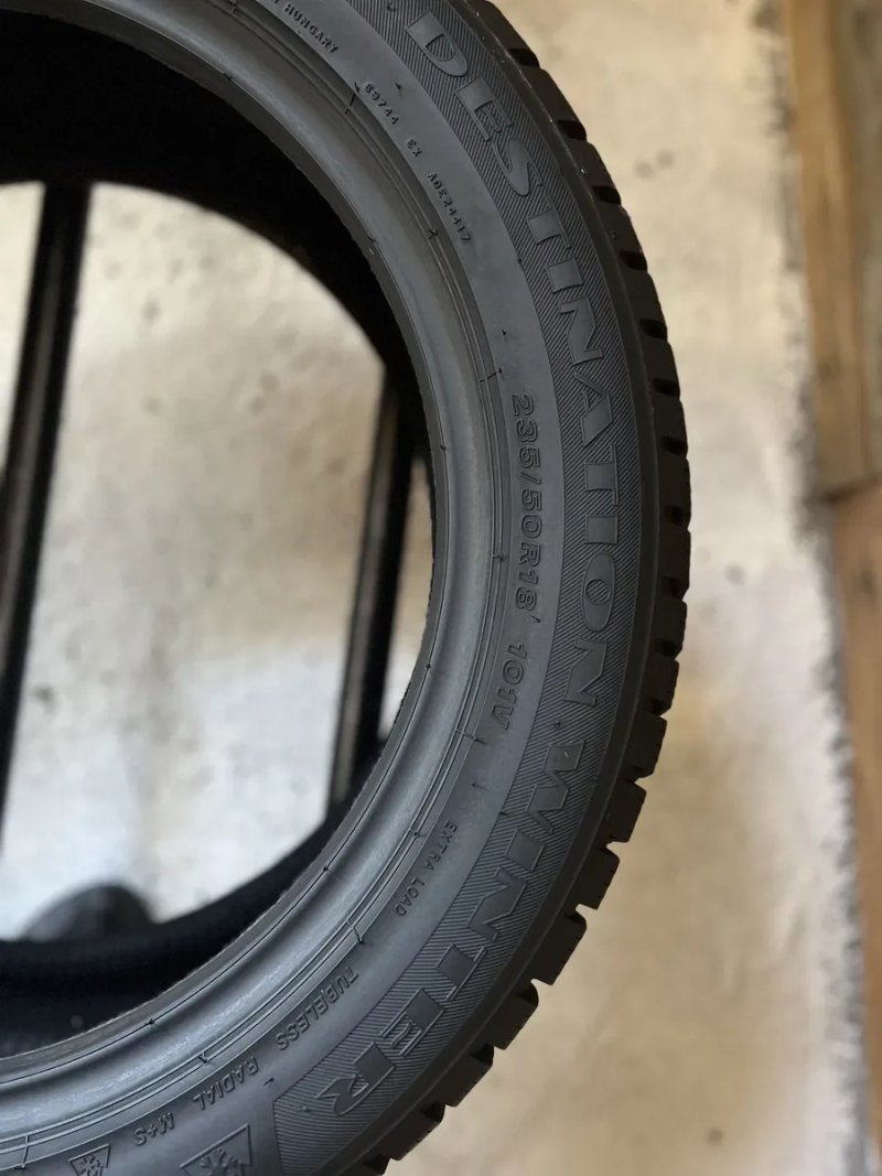 Зимові шини‼️235/50 R18 Firestone Destination winter 101V 7.5мм 2025рік — фото 7