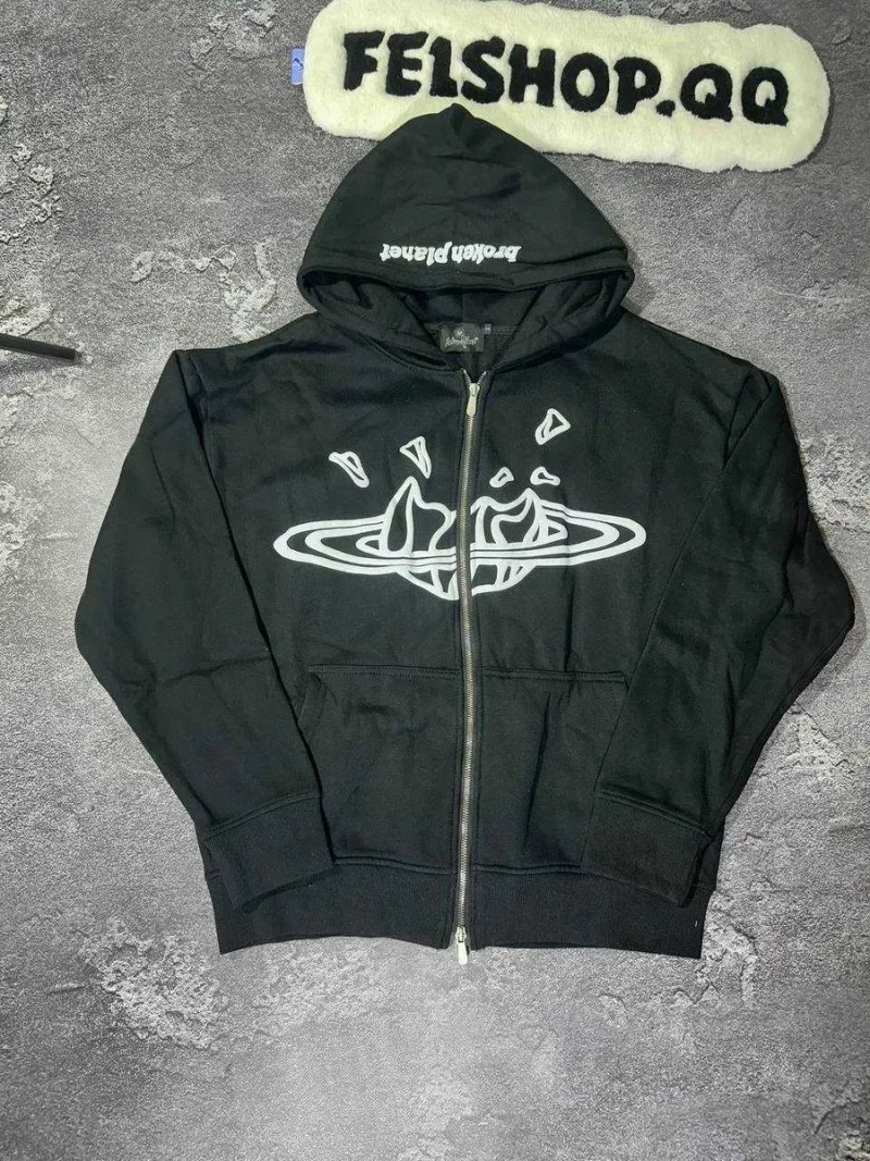 Zip-hoodie Broken Planet, зіп-худі кофта на замку брокен пленет в наявності! — фото 2