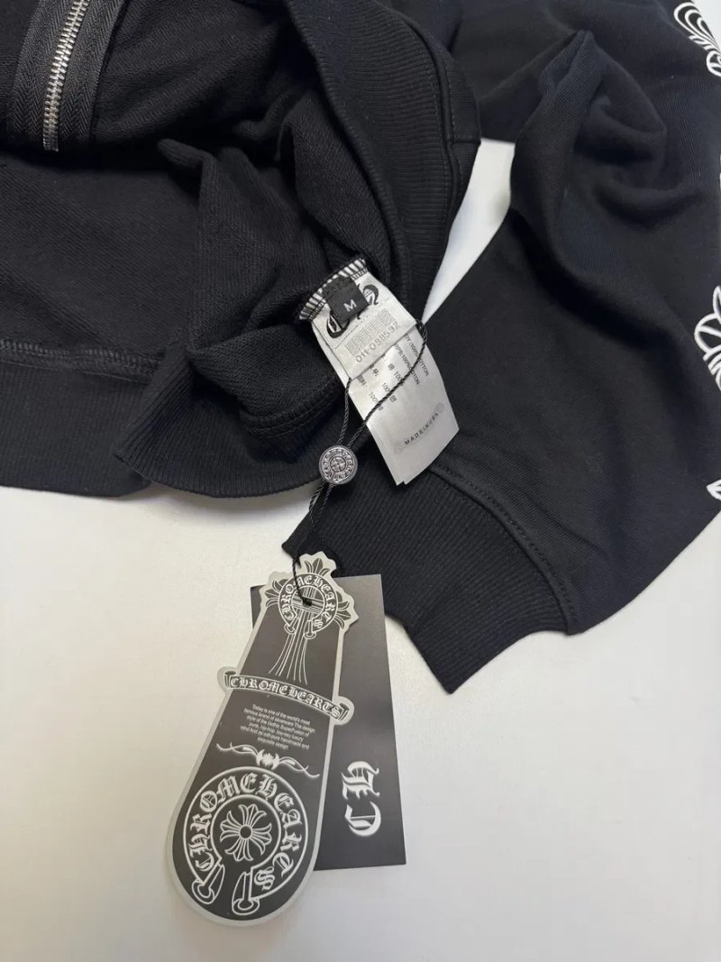 Zip-hoodie chrome hearts — фото 4