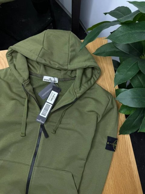 ZIP hoodie STONE ISLAND Alligator
