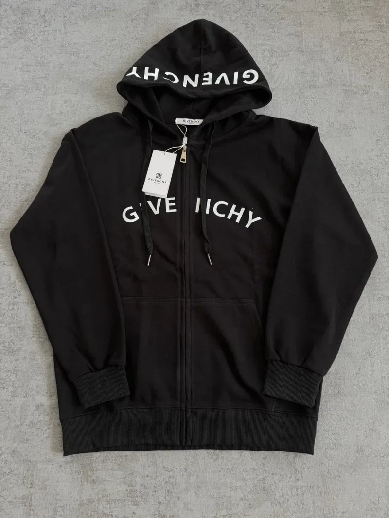 Зіп-Худі Givenchy біла/чорна  худи дживанши дживанши худди — фото 2