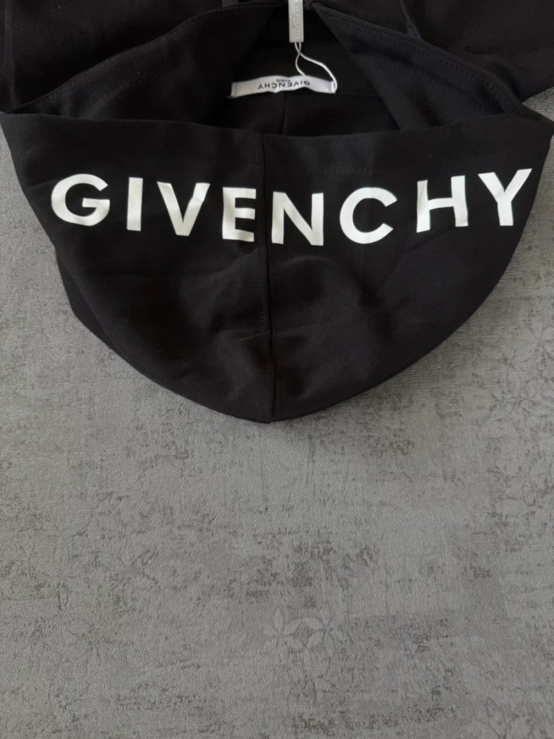 Зіп-Худі Givenchy біла/чорна  худи дживанши дживанши худди — фото 6