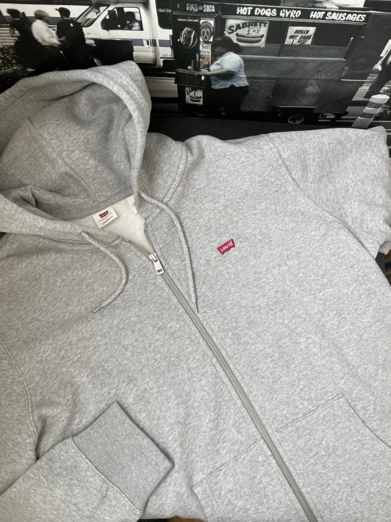 Зіп худі Levi’s на флісі .Оригінал розмір: M,L — фото 7
