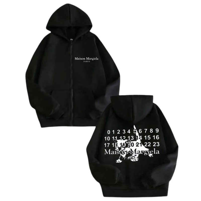 Зип-Худи Maison Margiela Paris Logo Унисекс мейсон марджела MM6 New — фото 2
