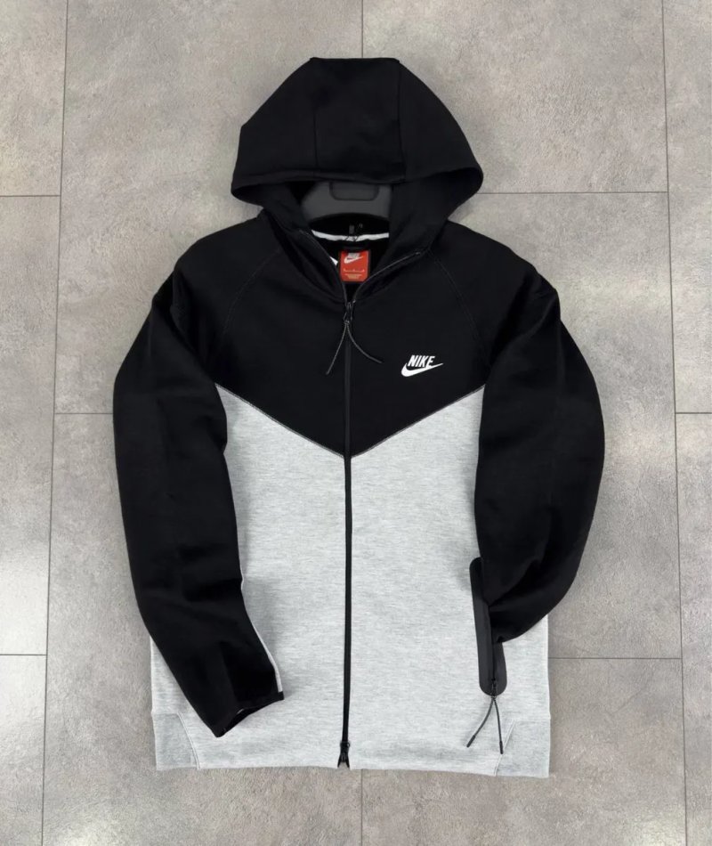 Зіп худі Nike Tech Fleece 2024 | кофта Найк Теч Фліс нова | худі Nike — фото 2