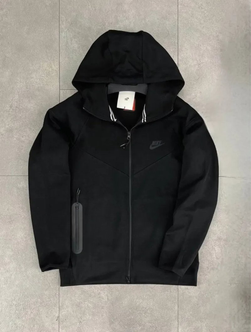 Зіп худі Nike Tech Fleece 2024 | кофта Найк Теч Фліс нова | худі Nike — фото 3