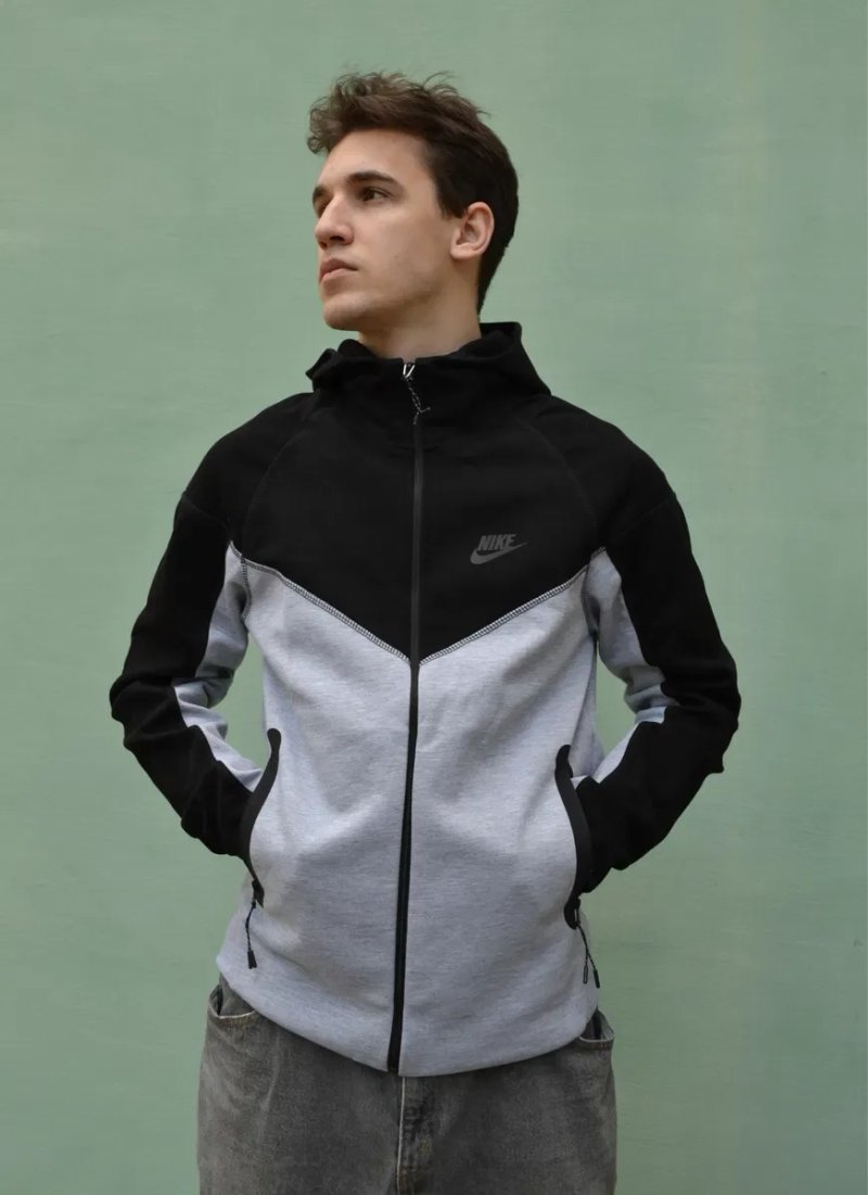 Зіп худі Nike Tech Fleece 2024 | кофта Найк Теч Фліс нова | худі Nike — фото 7