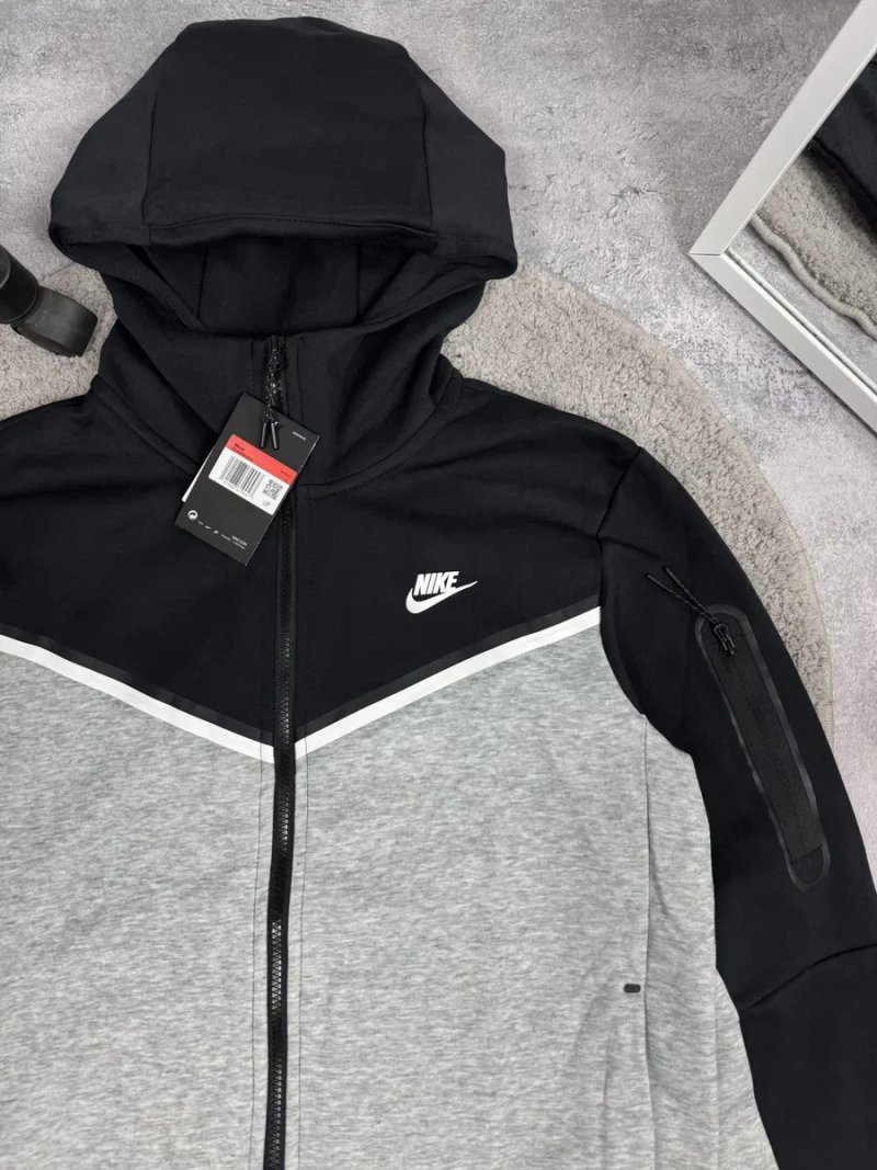 Зіп-Худі Nike tech Fleece | Найк теч фліс Худі | Кофта Найк М,Л,ХЛ — фото 5