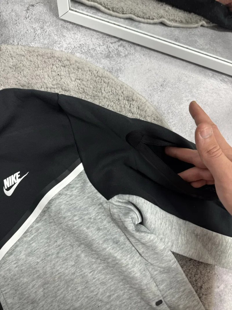 Зіп-Худі Nike tech Fleece | Найк теч фліс Худі | Кофта Найк М,Л,ХЛ — фото 8