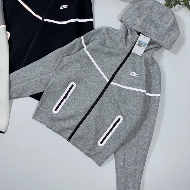 Зіп-худі Nike Tech Fleece Reflective S-XXL зіпка найк теч фліс рефлективна — фото 4