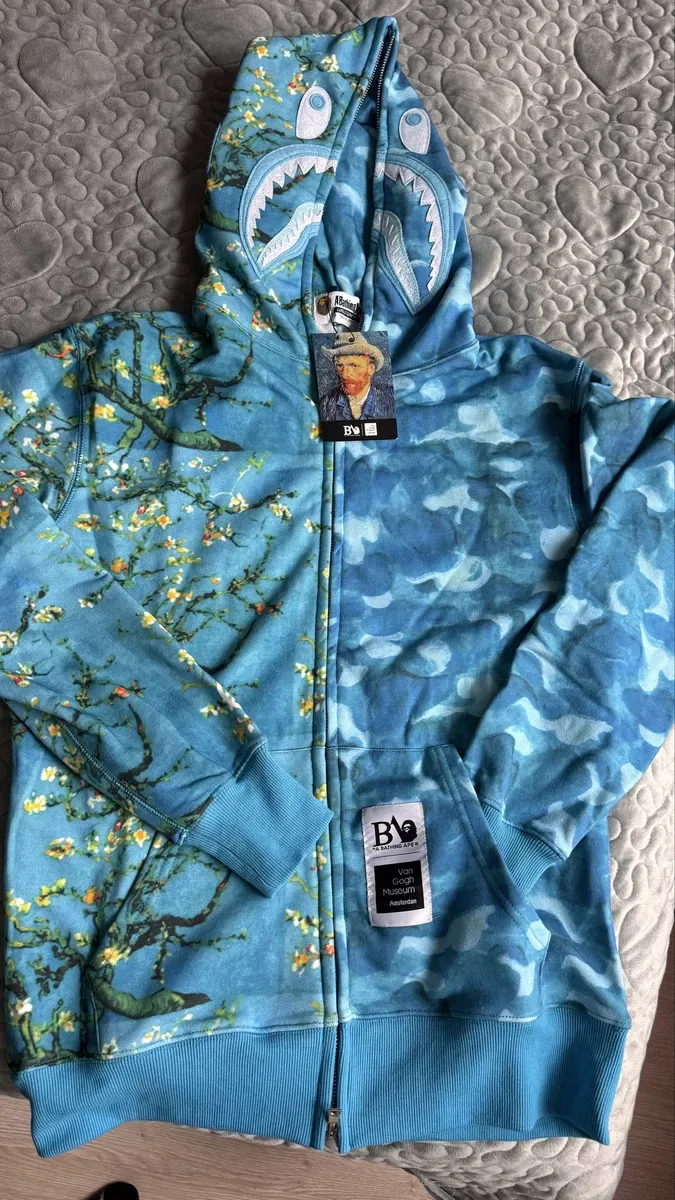 зип-худи от бренда A Bathing Ape (BAPE) Van Gog — фото 4