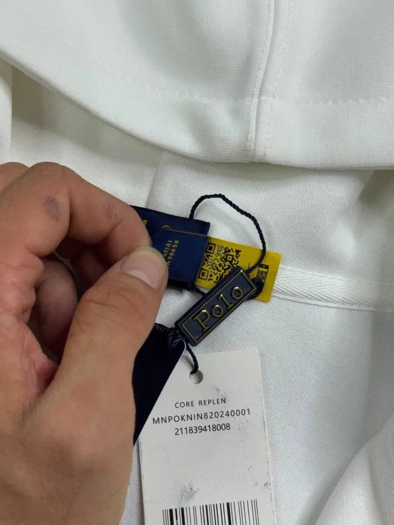 Зіп-худі Polo Ralph Lauren чорна чоловіча зіпка Поло Ральф Лоурен сіра спортивна кофта Поло біла | Зип-худи Polo Ralph Lauren мужская черная Зипка — фото 5