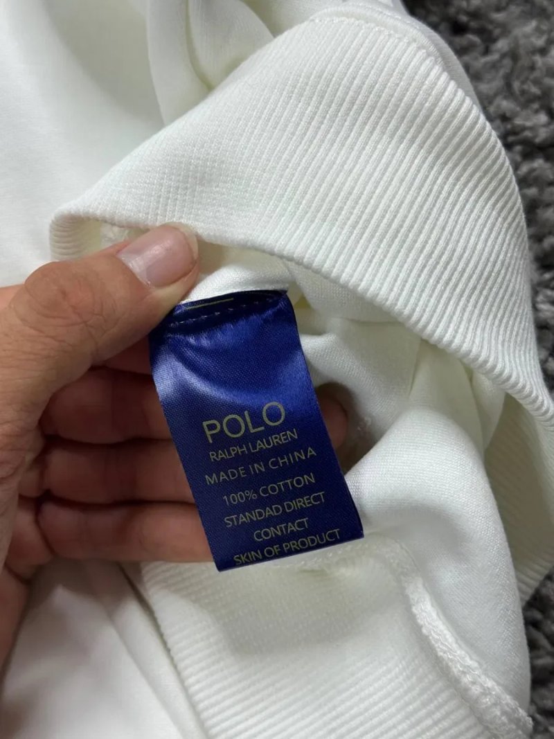 Зіп-худі Polo Ralph Lauren чорна чоловіча зіпка Поло Ральф Лоурен сіра спортивна кофта Поло біла | Зип-худи Polo Ralph Lauren мужская черная Зипка — фото 8