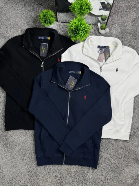 Зип-худи Polo Ralph Lauren мужская черная Поло Ральф Лоурен белая Зипка Поло кофта на замку | Зіпка Polo Ralph Lauren чоловіча чорна зіп-худі Поло