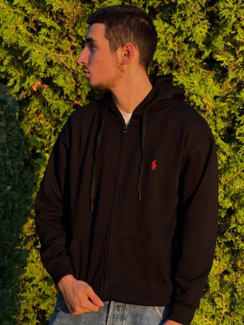 Зіп-Худі Polo Ralph Lauren сіра зіпка Поло чоловіча Зипка Поло Ральф | Зіпка Поло Ральф чорна зіп-худі Polo Ralph Lauren мужское худи Поло футболка — фото 4