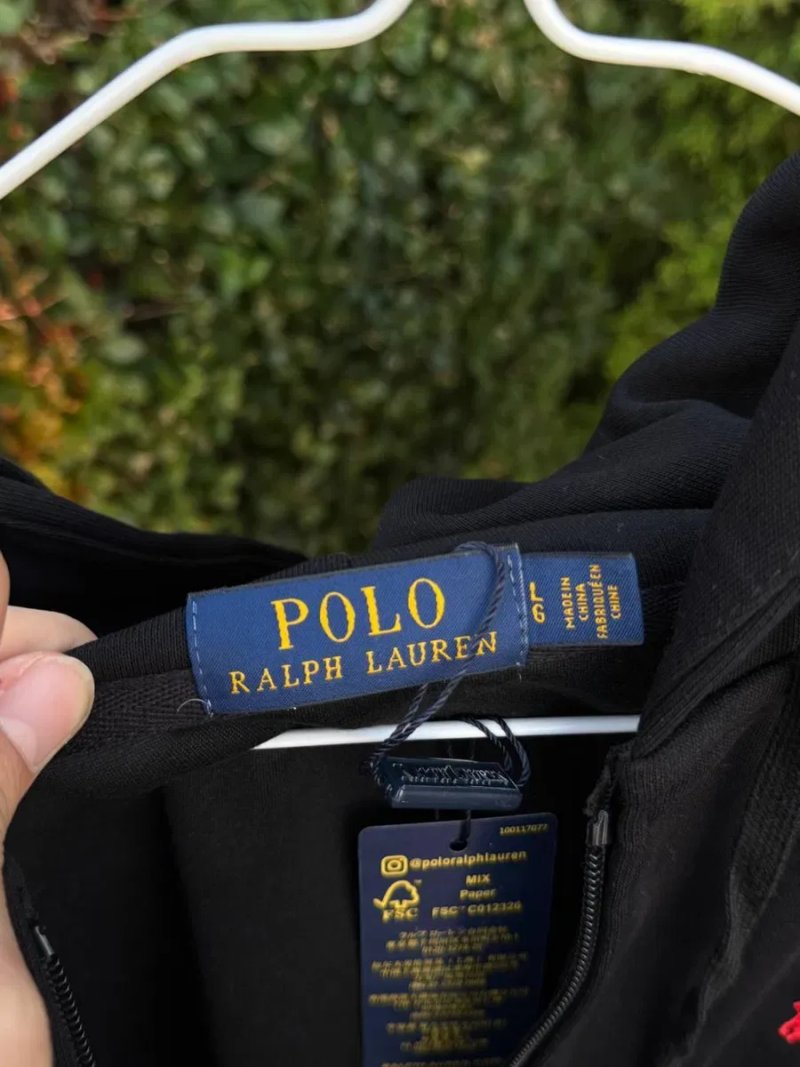 Зіп-Худі Polo Ralph Lauren сіра зіпка Поло чоловіча Зипка Поло Ральф | Зіпка Поло Ральф чорна зіп-худі Polo Ralph Lauren мужское худи Поло футболка — фото 6