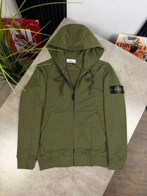 Зіп худі Stone Island | Стон Айленд Кофта | Зіпка чоловіча Стонік| Cтонік кофта