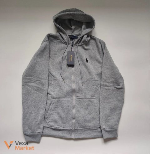 Зіпка Polo Ralph Lauren сіра та чорна