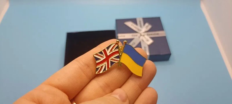 Значок/брошка/пін Украина/ Україна + Америка, Німеччина.Герб,прапор, т — фото 3