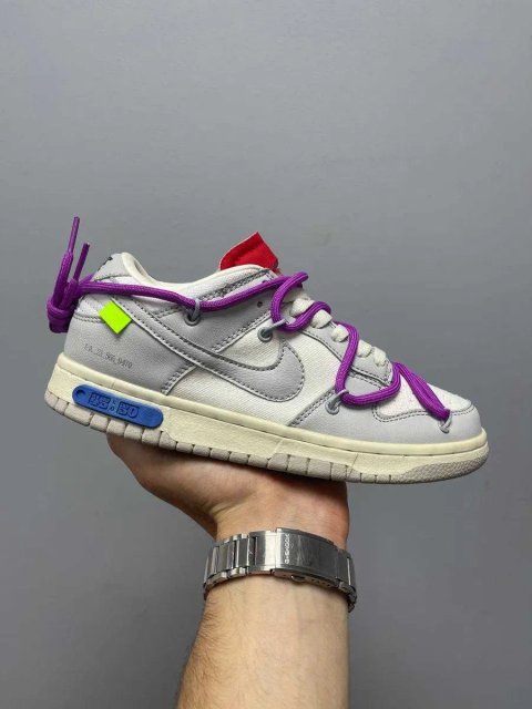 ЗНИЖКА‼️36 (22,5 см) Nike SB Dunk OffWhite Lot 38 офф вайт найк сб данк найки кеди низькі шкіряні бежеві кросівки данки