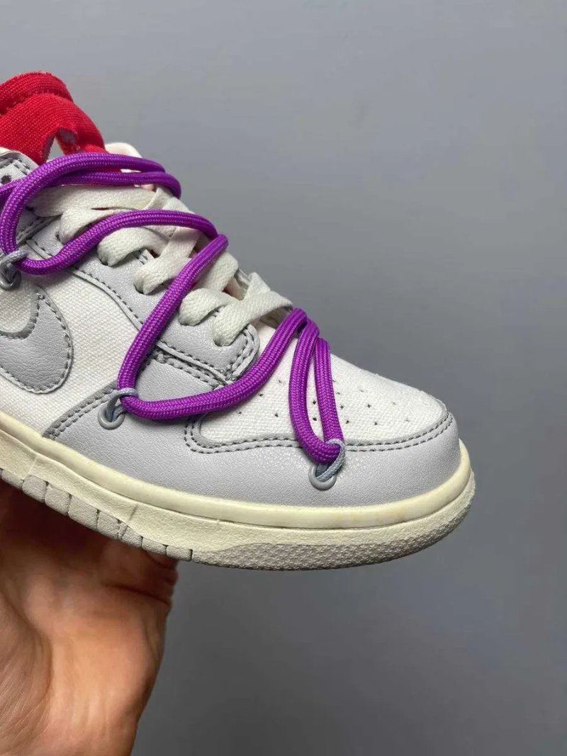 ЗНИЖКА‼️36 (22,5 см) Nike SB Dunk OffWhite Lot 38 офф вайт найк сб данк найки кеди низькі шкіряні бежеві кросівки данки — фото 3