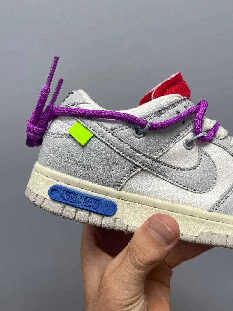 ЗНИЖКА‼️36 (22,5 см) Nike SB Dunk OffWhite Lot 38 офф вайт найк сб данк найки кеди низькі шкіряні бежеві кросівки данки — фото 6