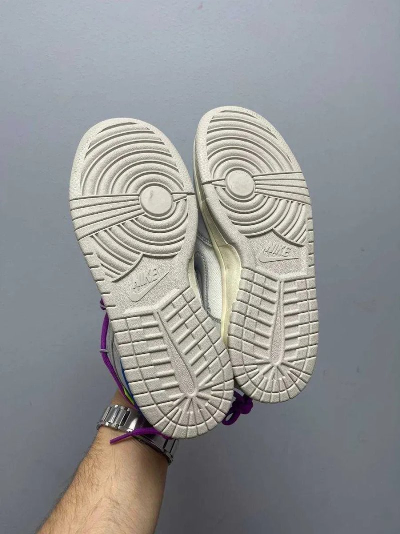 ЗНИЖКА‼️36 (22,5 см) Nike SB Dunk OffWhite Lot 38 офф вайт найк сб данк найки кеди низькі шкіряні бежеві кросівки данки — фото 7