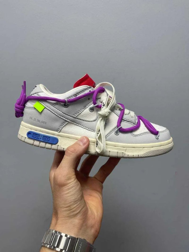 ЗНИЖКА‼️36 (22,5 см) Nike SB Dunk OffWhite Lot 38 офф вайт найк сб данк найки кеди низькі шкіряні бежеві кросівки данки — фото 8
