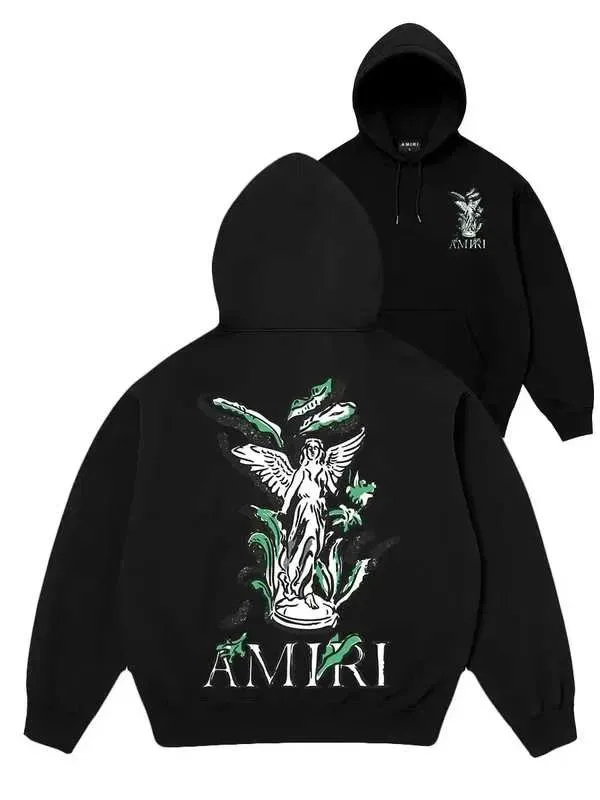 ‼️ЗНИЖКА‼️ Худі Amiri кофта з капюшоном амірі  чорне — фото 7