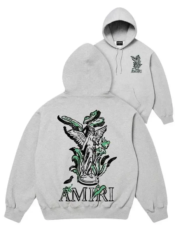 ‼️ЗНИЖКА‼️ Худі Amiri кофта з капюшоном амірі  чорне — фото 8