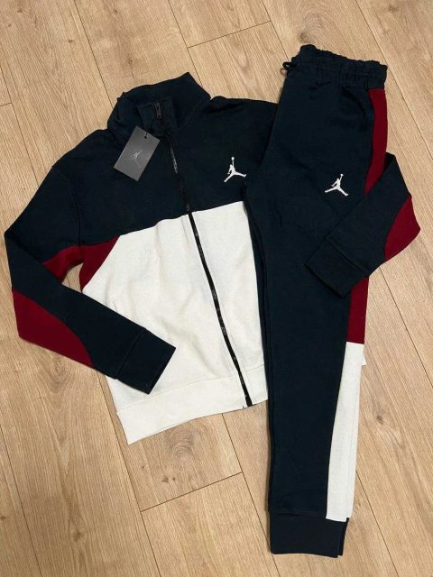 ЗНИЖКА‼️L (50) Спортивний чоловічий костюм Nike Air Jordan зіпка найк аир  спортивні штани кофта худі чорне з капюшоном спортивный комплект джордан