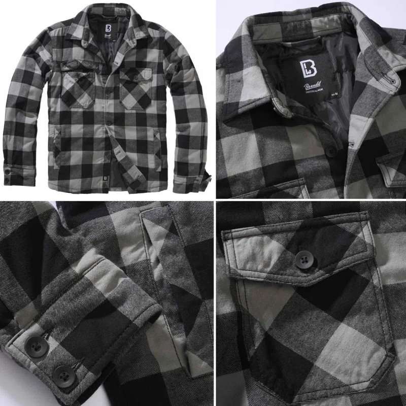 Знижка! Тепла тактична куртка Lumberjacket Brandit — фото 6