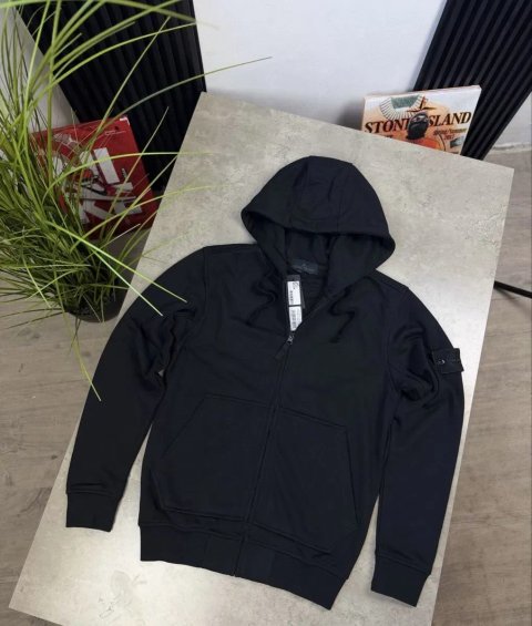 ‼️ ЗНИЖКА ‼️ТОП‼️ Зіп худі Stone Island Black Ghost, зипка Stone Island, зипка стоник