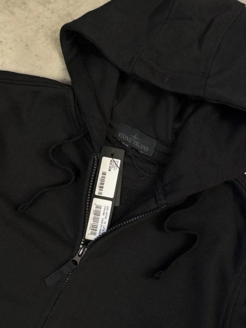 ‼️ ЗНИЖКА ‼️ТОП‼️ Зіп худі Stone Island Black Ghost, зипка Stone Island, зипка стоник — фото 2