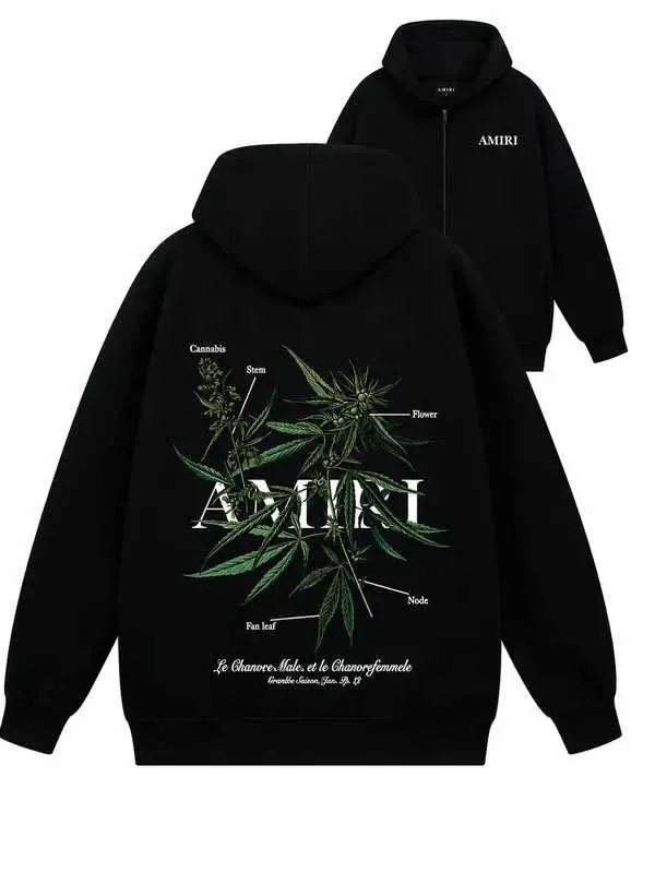 ‼️ЗНИЖКА‼️ Зіп-худі AMIRI амірі зіпка чорна кофта з капюшоном — фото 2