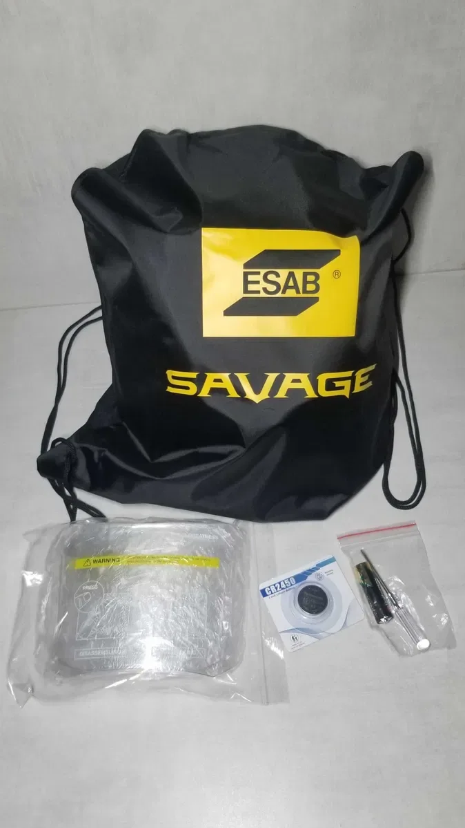 Зварювальна маска ESAB Savage A50 Lux. Нова. Оригінал. Офіційна гарантія 24 місяці. Вбудований ліхтар .Есаб — фото 4