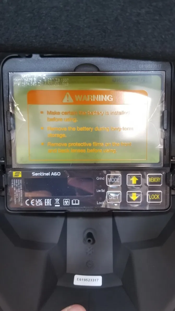 Зварювальна маска ESAB Sentinel A60 Бестселер. Нова. Оригінал. Офіційна гарантія 24 місяці. Есаб. — фото 3