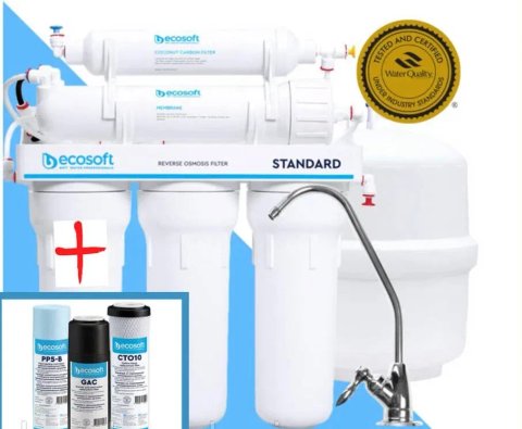 Зворотній осмос Ecosoft Standard 5-50 Фільтр для води Осмос