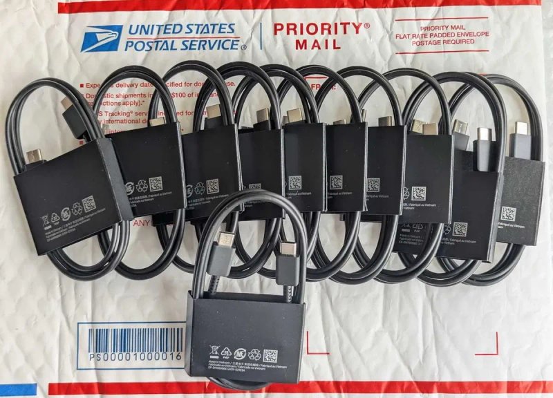 1+1 = 3 ГУРТ ОПТ Samsung Type C - Type C 60 W 1м кабель швидка зарядка