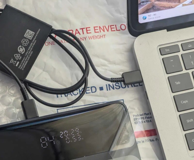 1+1 = 3 ГУРТ ОПТ Samsung Type C - Type C 60 W 1м кабель швидка зарядка — фото 6