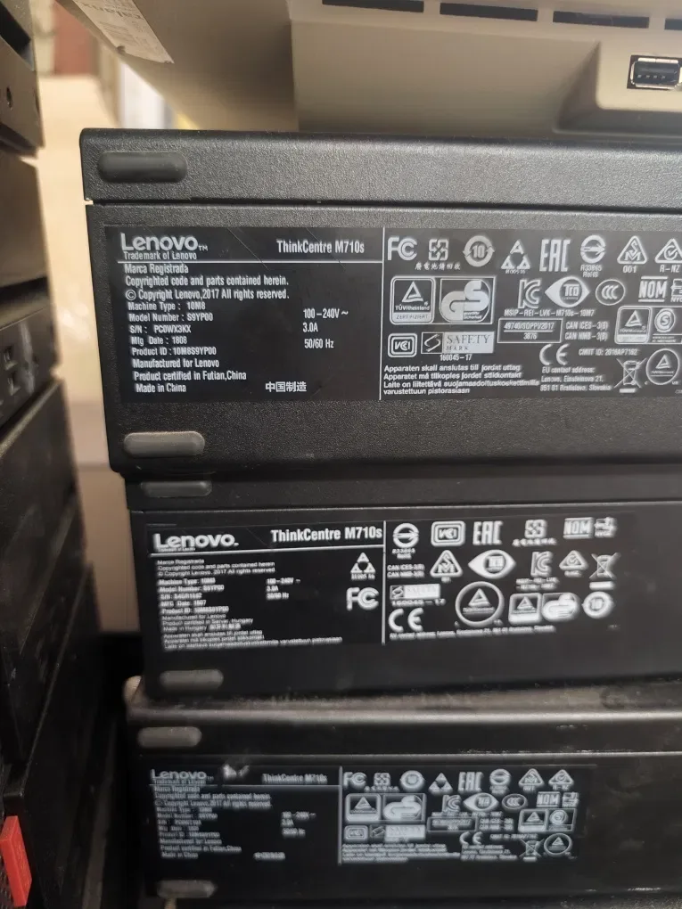 1600грн ПК Lenovo ThinkCentre M710S Sff Celeron G3900-G3930/0/0 4USB, 2DisplayPort, 1VGA, 1COM, 1LAN, 1 PS2 — фото 3