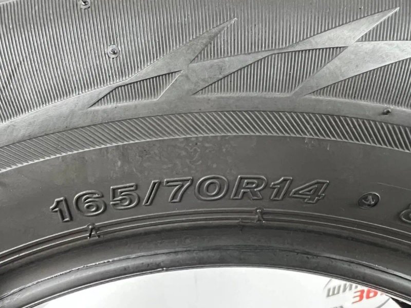 165/70 R14 Bridgestone Blizzak VRX2 — арктичні зимові шини б/у|протектор 7 мм|можна купити від 1 шт — фото 7