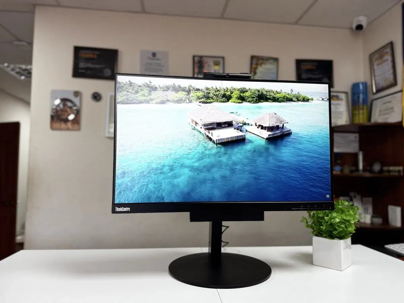 16GB / 256GB SSD/ Lenovo ThinkCentre M75q G2 / Ryzen 3 4300GE / 24" Full HD — фото 5