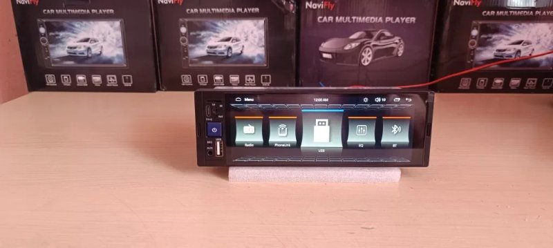 1DIN Магнітола 6.86" CarPlay / Android Auto | 1280×480 | BT | Камера — фото 5